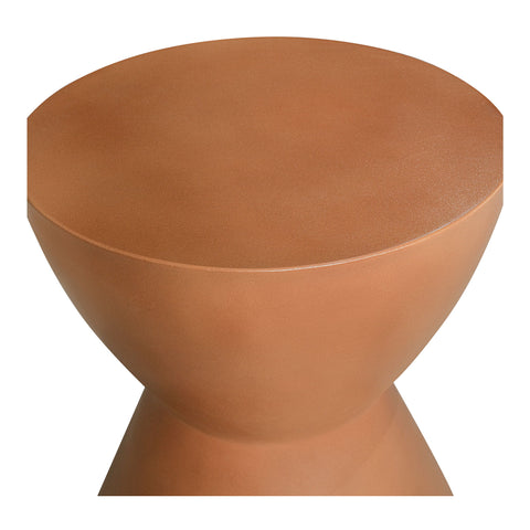 Hourglass - Outdoor Stool - Light Brown - Premium Garden Stools from Moe's Home Collection - Just $497.50! Shop now at brett interiors