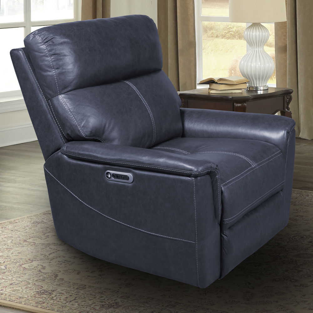 Reed - Power Recliner - Indigo - Premium Reclining Chairs from Parker Living - Just $1647.50! Shop now at brett interiors