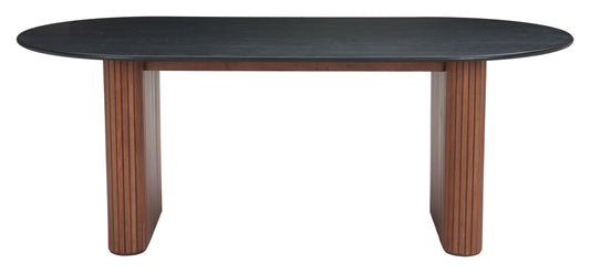 Lassig - Dining Table - Black - Premium Dining Tables from Zuo Modern - Just $3675! Shop now at brett interiors