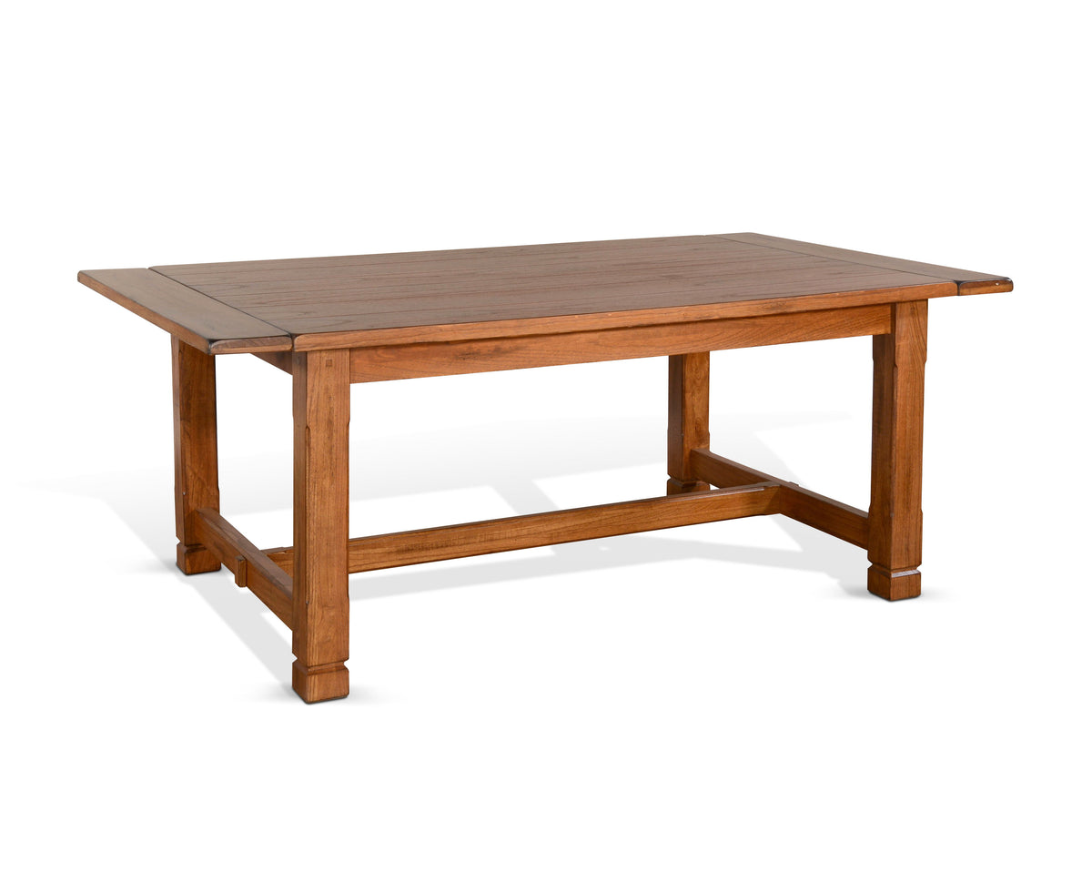 Sedona - Extension Table - Rustic Oak - Premium Dining Tables with Extensions from Sunny Designs - Just $1169! Shop now at brett interiors