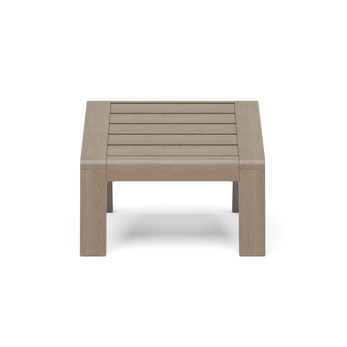 Sustain - Outdoor Ottoman - Wood - Dark Gray - 15" - Premium Ottomans from Homestyles - Just $572.50! Shop now at brett interiors