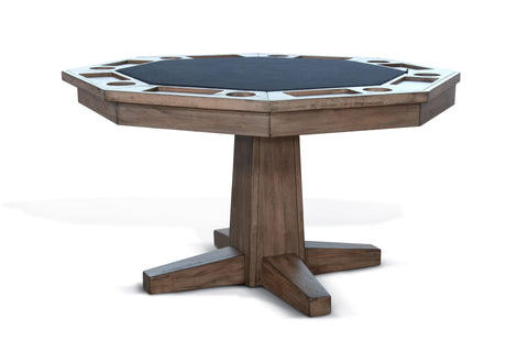 Doe Valley - Game & Dining Table - Buckskin - Premium Dining Tables from Sunny Designs - Just $1315! Shop now at brett interiors