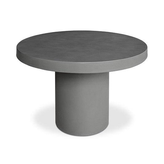 Cassius - Round Outdoor Dining Table - Cement - Premium Dining Tables from Moe's Home Collection - Just $3247.50! Shop now at brett interiors