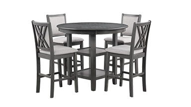 Amy - 5 Piece Counter Dining Set New Classic