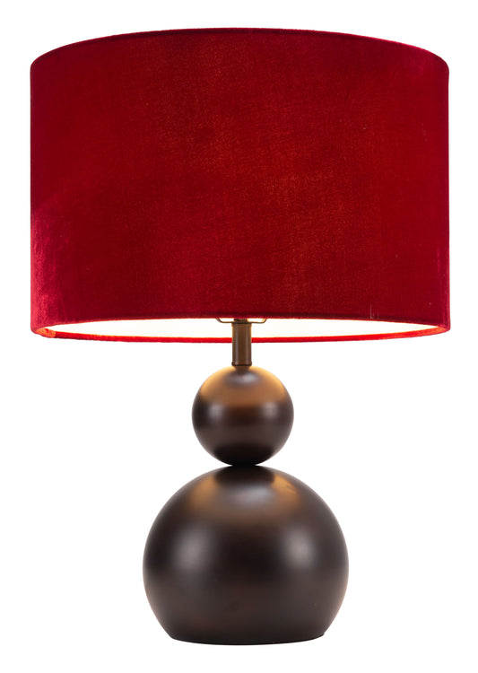 Shobu - Table Lamp - Red - Premium Table Lamps from Zuo Modern - Just $525! Shop now at brett interiors