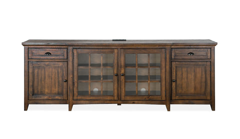 Bay Creek - Entertainment Console - Premium TV Stands from Magnussen Furniture - Just $1609! Shop now at brett interiors