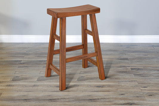 Sedona - Saddle Seat Stool With Wood Seat - Premium Counter Height (24"-27") from Sunny Designs - Just $112! Shop now at brett interiors