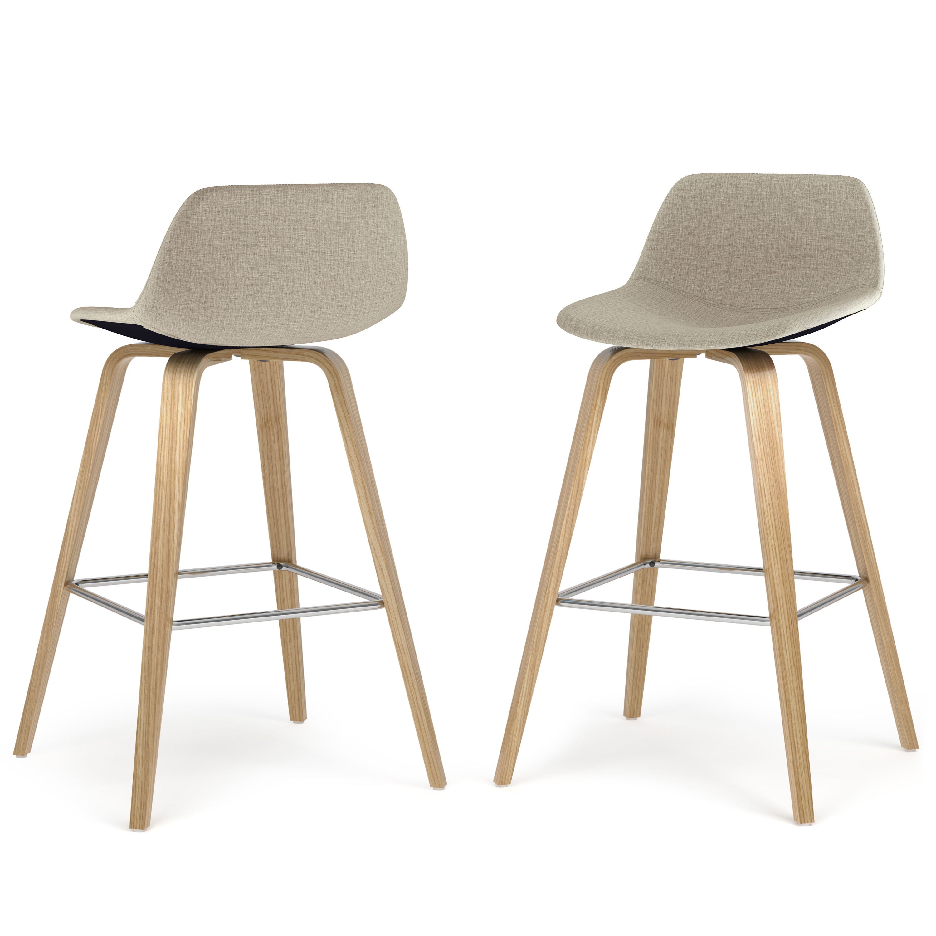 Randolph - Counter Height Stool (Set of 2) - Premium Stool Sets from Simpli Home - Just $285! Shop now at brett interiors