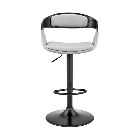 Benson - Adjustable Bar Stool - Premium Adjustable Height from Armen Living - Just $225! Shop now at brett interiors