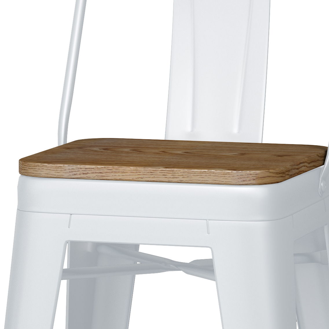 Rayne - 24" Metal / Wood Counter Height Stool - Premium Stool Sets from Simpli Home - Just $182! Shop now at brett interiors