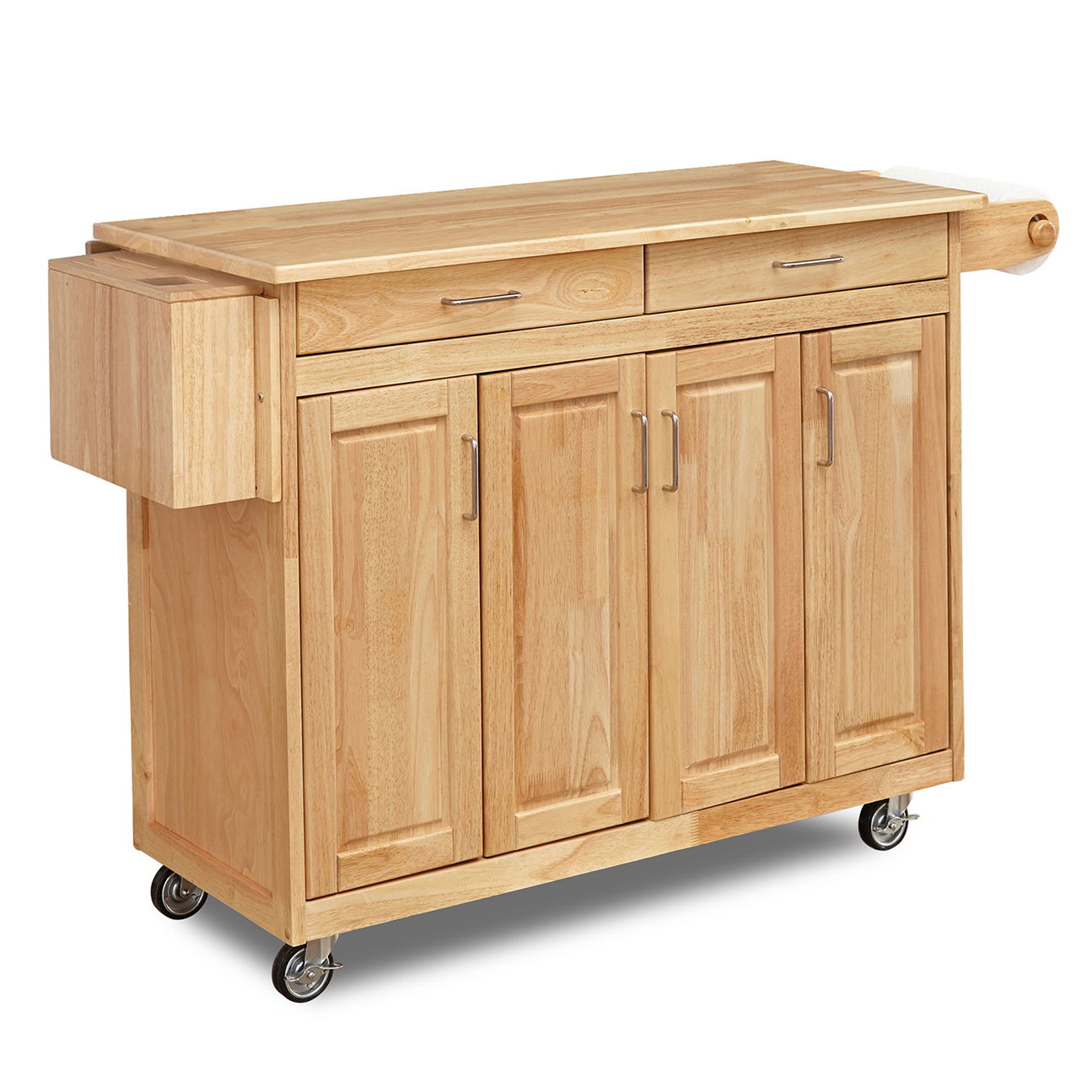 General Line - Kitchen Cart With 2 Drawers - Light Brown - 35.5" - Premium Bars & Bar Carts from Homestyles - Just $1499.98! Shop now at brett interiors