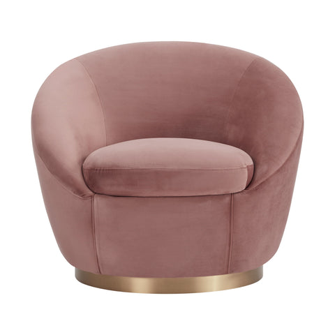 Yves - Velvet Swivel Accent Chair - Premium Swivel Chairs from Armen Living - Just $750! Shop now at brett interiors