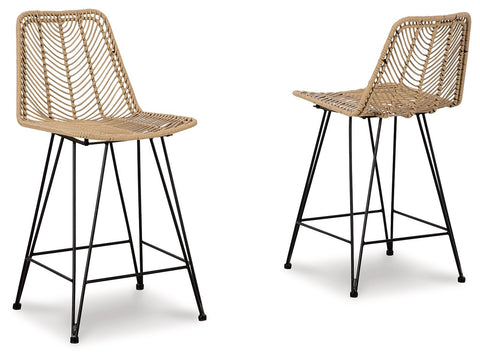 Angentree - Barstool (Set of 2) - Premium Stool Sets from Signature Design by Ashley® - Just $444.70! Shop now at brett interiors