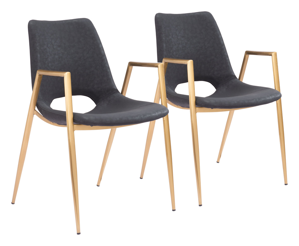 Desi - Dining Chair (Set of 2) - Premium Chair Sets from Zuo Modern - Just $1750! Shop now at brett interiors