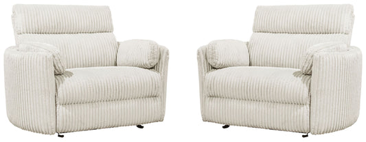 Radius Xl - Extra Wide Power Glider Recliner (Set of 2) - Premium Chair Sets from Parker Living - Just $1995! Shop now at brett interiors