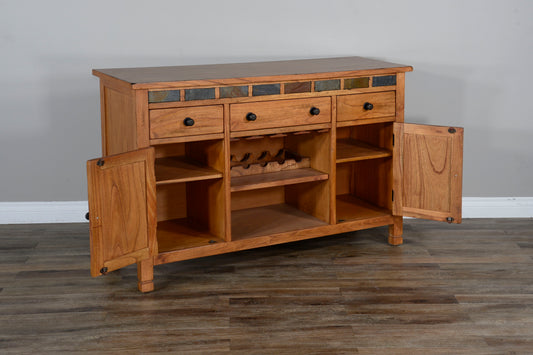 Sedona - Buffet - Rustic Oak - Premium Buffets from Sunny Designs - Just $1028! Shop now at brett interiors