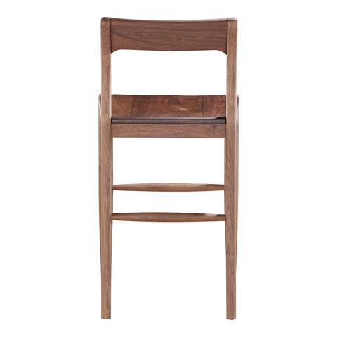 Owing - Counter Stool - Natural Walnut - Premium Counter Height (24"-27") from Moe's Home Collection - Just $1497.50! Shop now at brett interiors