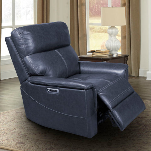 Reed - Power Recliner - Indigo - Premium Reclining Chairs from Parker Living - Just $1647.50! Shop now at brett interiors