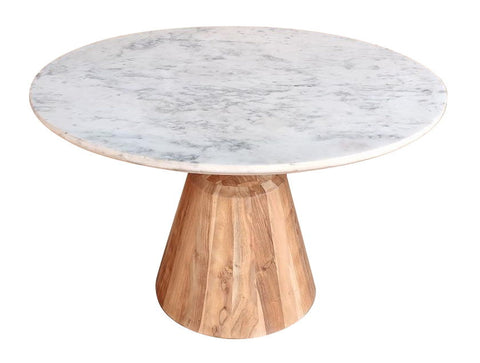 Bancroft - Dining Table (2 Cartons) - Natural / White - Premium Dining Tables from Coast2Coast Home - Just $3960! Shop now at brett interiors