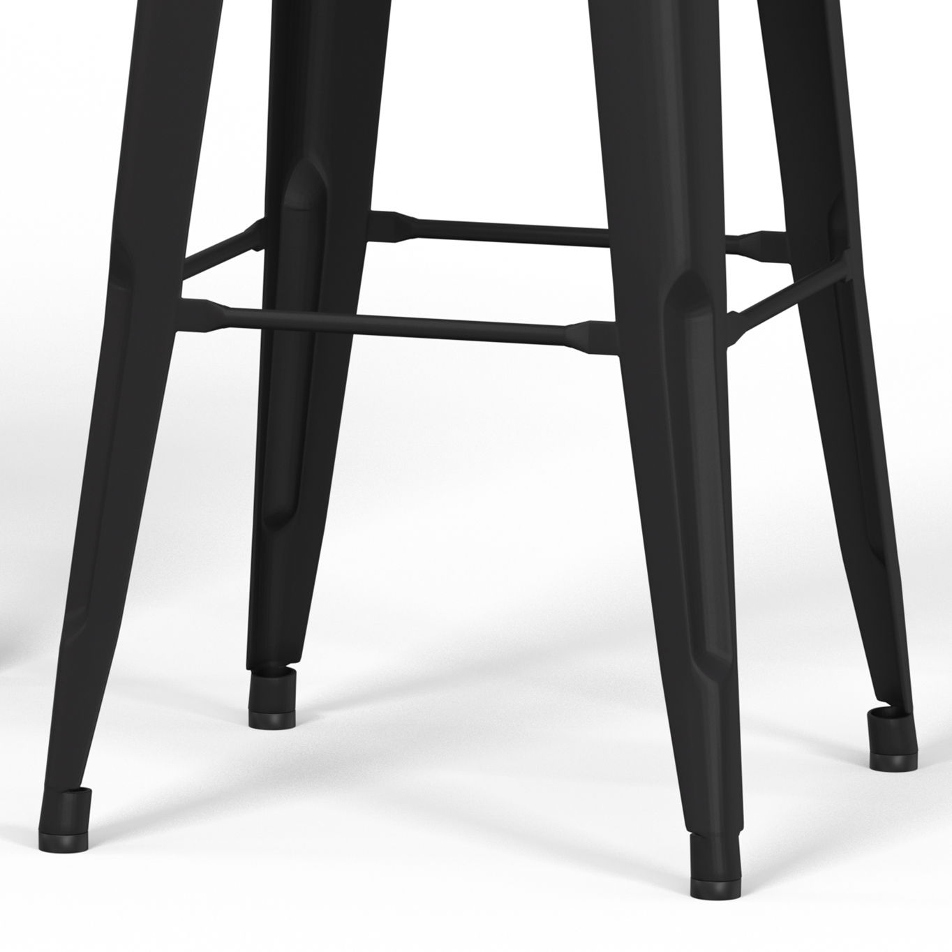 Fletcher - 24" Metal Counter Height Stool (Set of 2) - Premium Stool Sets from Simpli Home - Just $158! Shop now at brett interiors