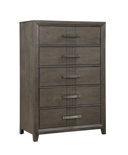 Landon - Chest - Walnut - Premium Accent Chests from New Classic - Just $625! Shop now at brett interiors