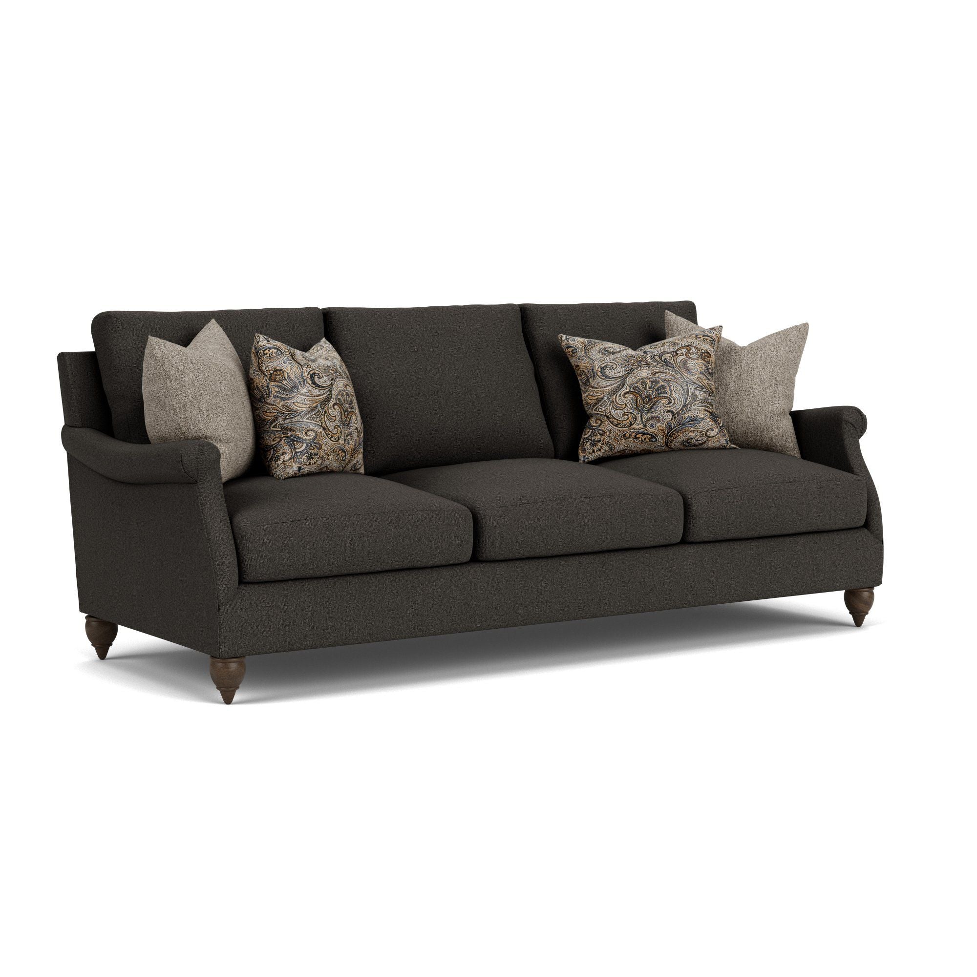 Veda - Sofa - White - Premium Stationary Sofas from Flexsteel - Just $2562.50! Shop now at brett interiors