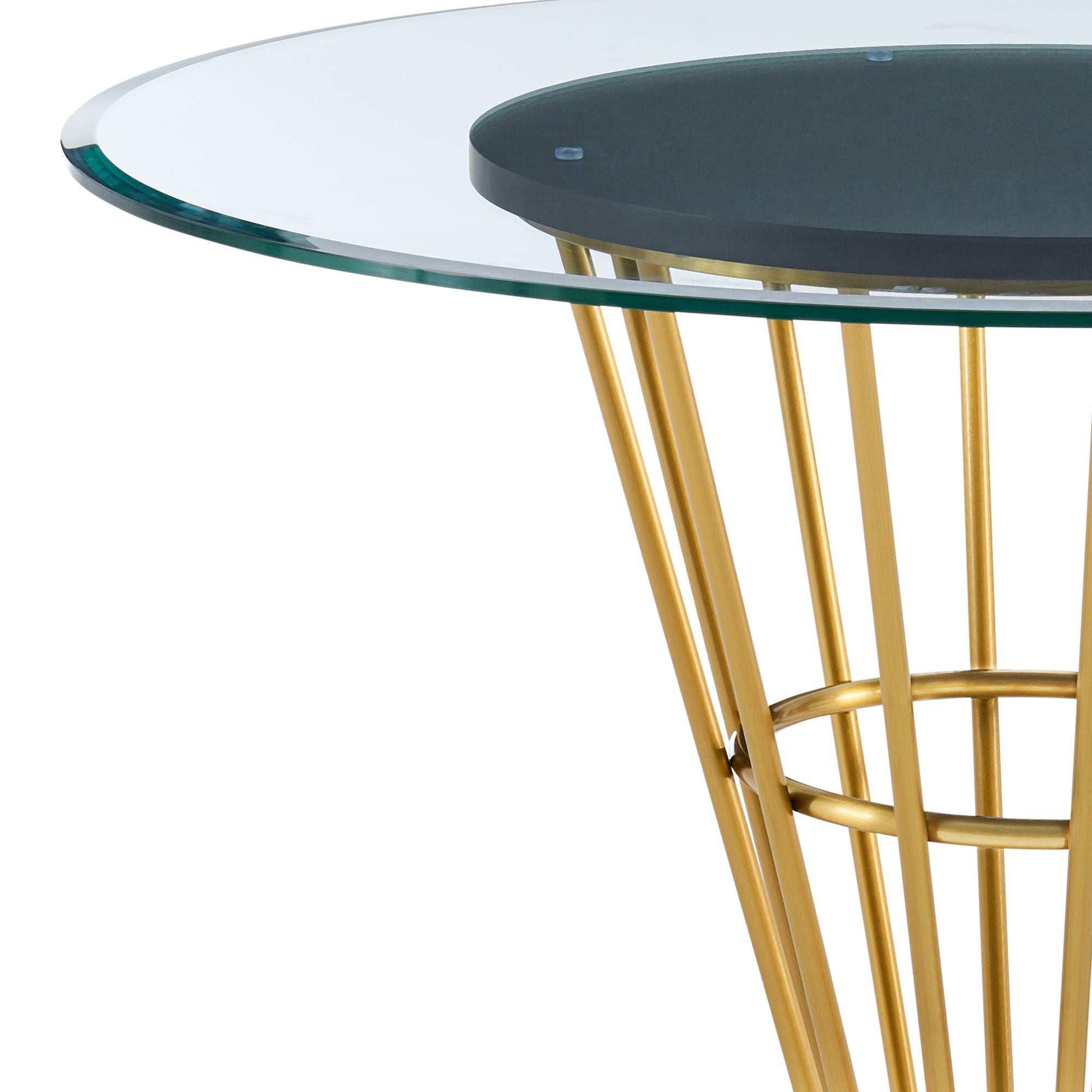 Veronica - Round Dining Table - Premium Dining Tables from Armen Living - Just $1222.50! Shop now at brett interiors