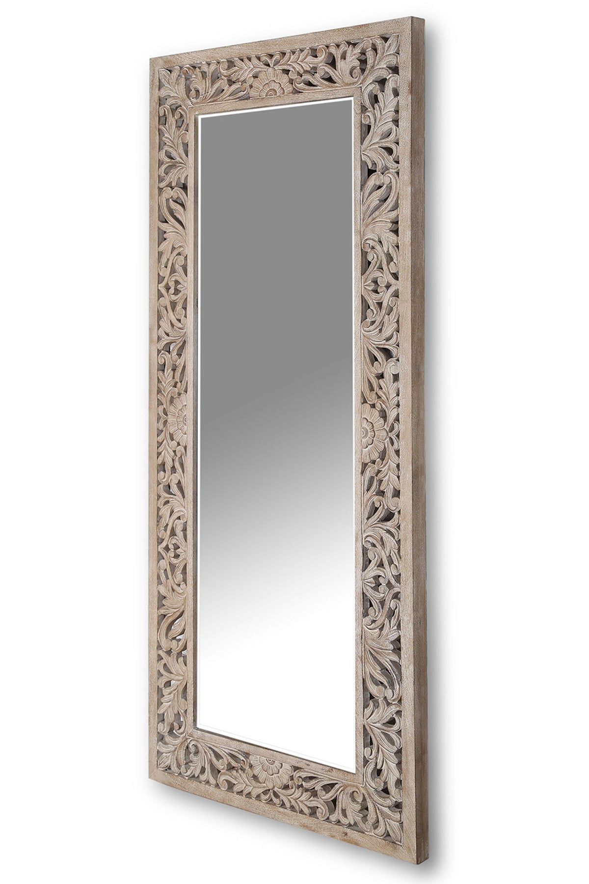 Crossings Eden - Floor Mirror - Toasted Tumbleweed - Premium Floor Mirrors from Parker House - Just $747.50! Shop now at brett interiors