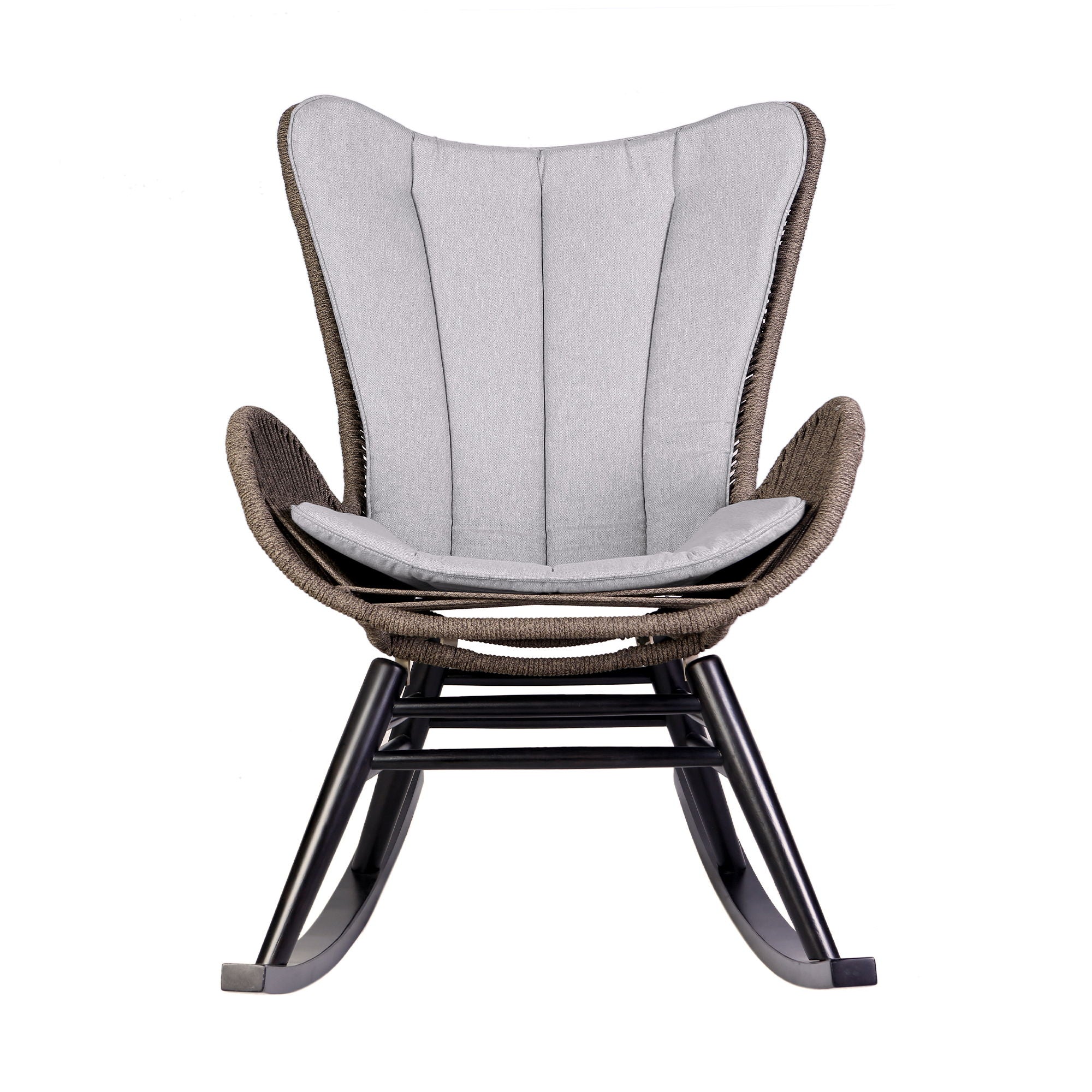 Mateo - Outdoor Patio Rocking Chair - Premium Rocker Chairs from Armen Living - Just $915! Shop now at brett interiors