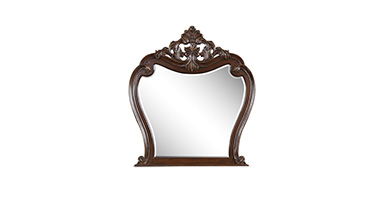 Montecito - Mirror - Cherry - Premium Bedroom Mirrors from New Classic - Just $250! Shop now at brett interiors