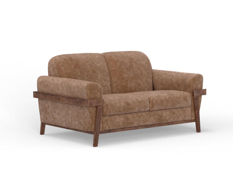 Loft Brown - Loveseat - Premium Stationary Loveseats from International Furniture Direct - Just $1325! Shop now at brett interiors