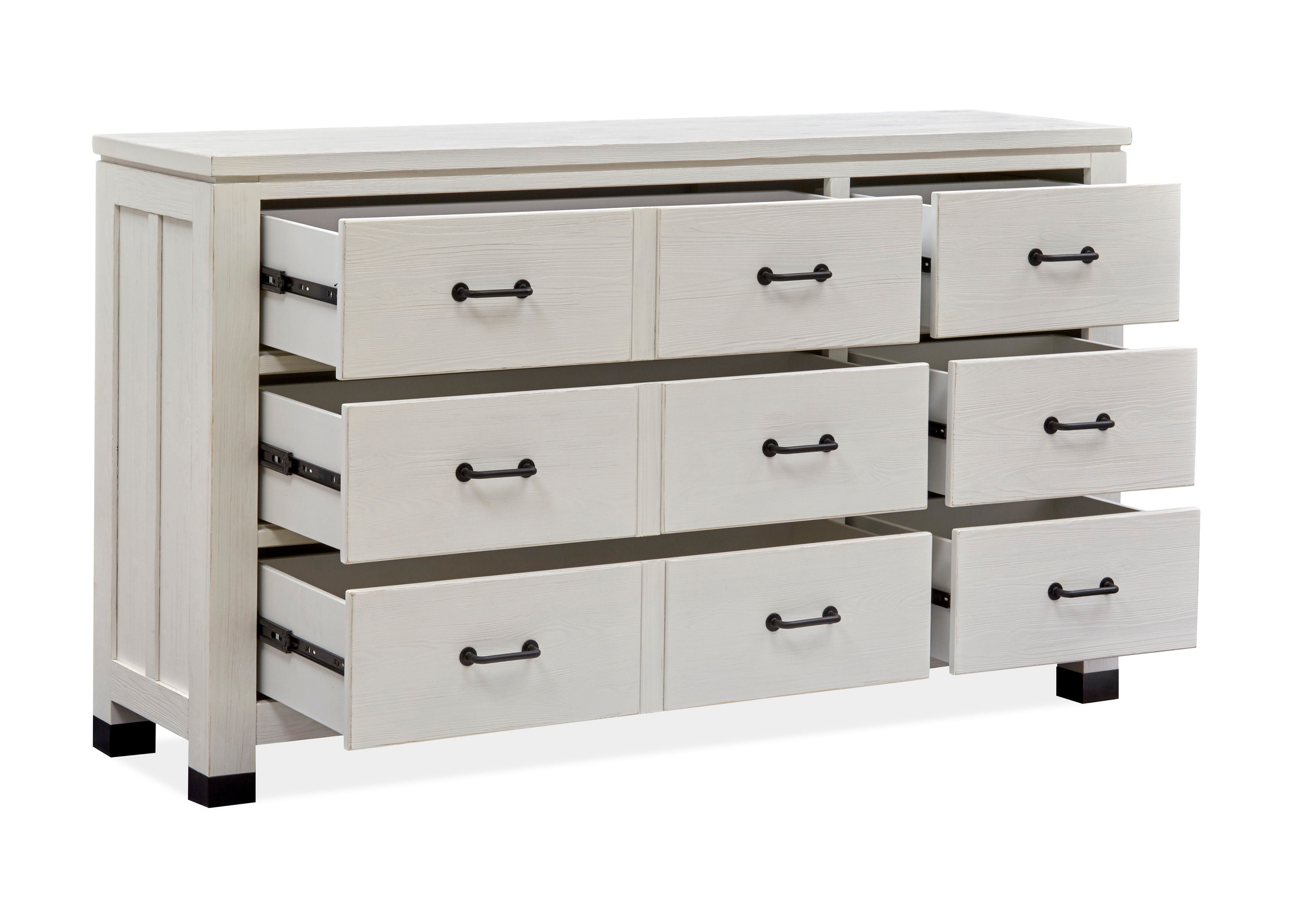 Harper Springs - Drawer Dresser - Silo White - Premium Dressers from Magnussen Furniture - Just $1459! Shop now at brett interiors