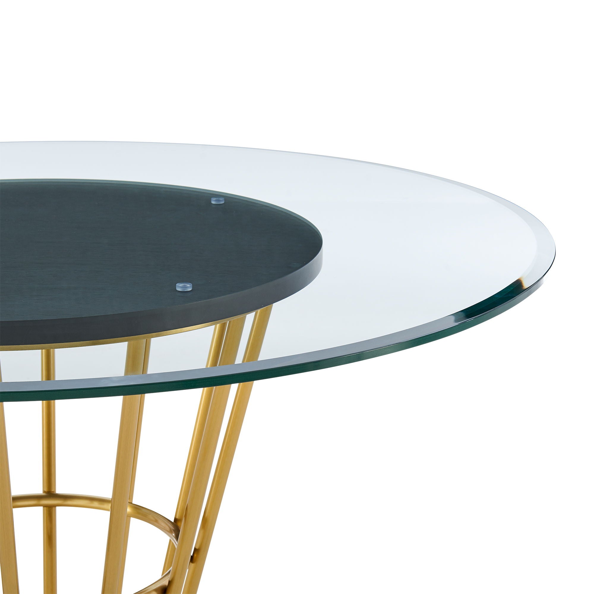 Veronica - Round Dining Table - Premium Dining Tables from Armen Living - Just $1222.50! Shop now at brett interiors