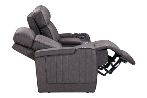 Equinox - Power Console Loveseat - Premium Reclining Loveseats from Parker Living - Just $1372.50! Shop now at brett interiors