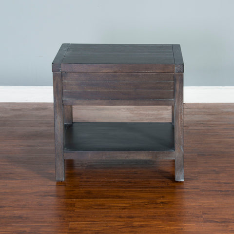 Dundee - End Table - Dark Brown - Premium End Tables from Sunny Designs - Just $397! Shop now at brett interiors