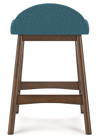 Lyncott - Upholstered Barstool (Set of 2) - Premium Stool Sets from Signature Design by Ashley® - Just $265.65! Shop now at brett interiors