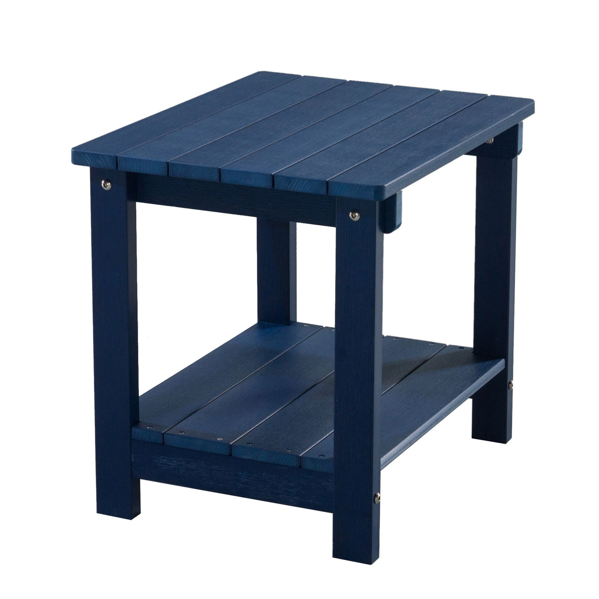 Key West - Weather Resistant Outdoor Indoor Plastic Wood End Table - Premium End Tables from Gather Craft - Just $123! Shop now at brett interiors