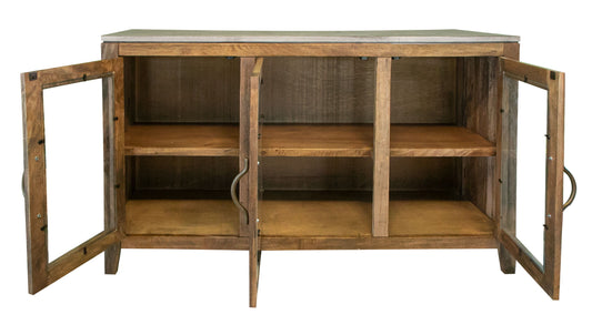 Tulum - Console - Golden Brown - Premium TV Stands from International Furniture Direct - Just $962.50! Shop now at brett interiors