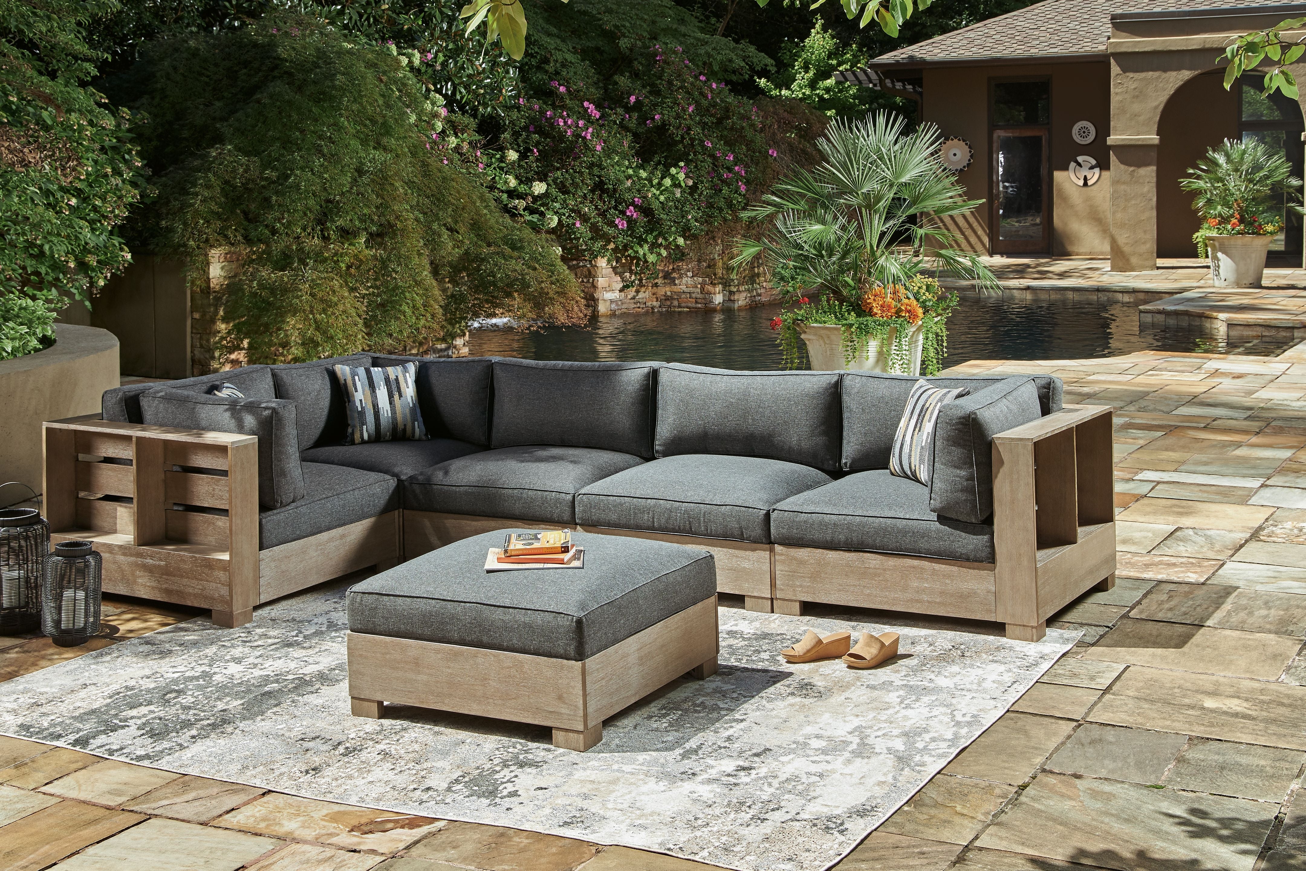 Citrine Park - Outdoor Set - Premium 5 Piece Outdoor Sets from Signature Design by Ashley® - Just $4846.88! Shop now at brett interiors