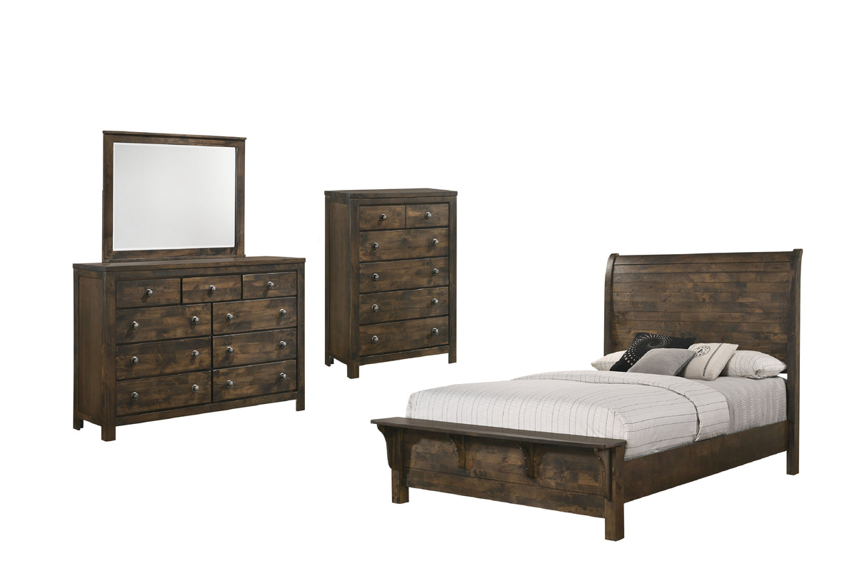 Blue Ridge - Bedroom Set - Premium 4 Piece Bedroom Sets from New Classic - Just $1872.50! Shop now at brett interiors