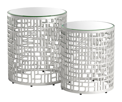 Reden - Side Table (Set of 2) - Silver - Premium Table Sets from Zuo Modern - Just $1375! Shop now at brett interiors