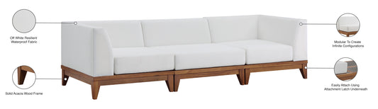 Rio - Modular Sofa - Off White - Modern & Contemporary - Premium Sofas from Meridian Furniture - Just $4187.50! Shop now at brett interiors