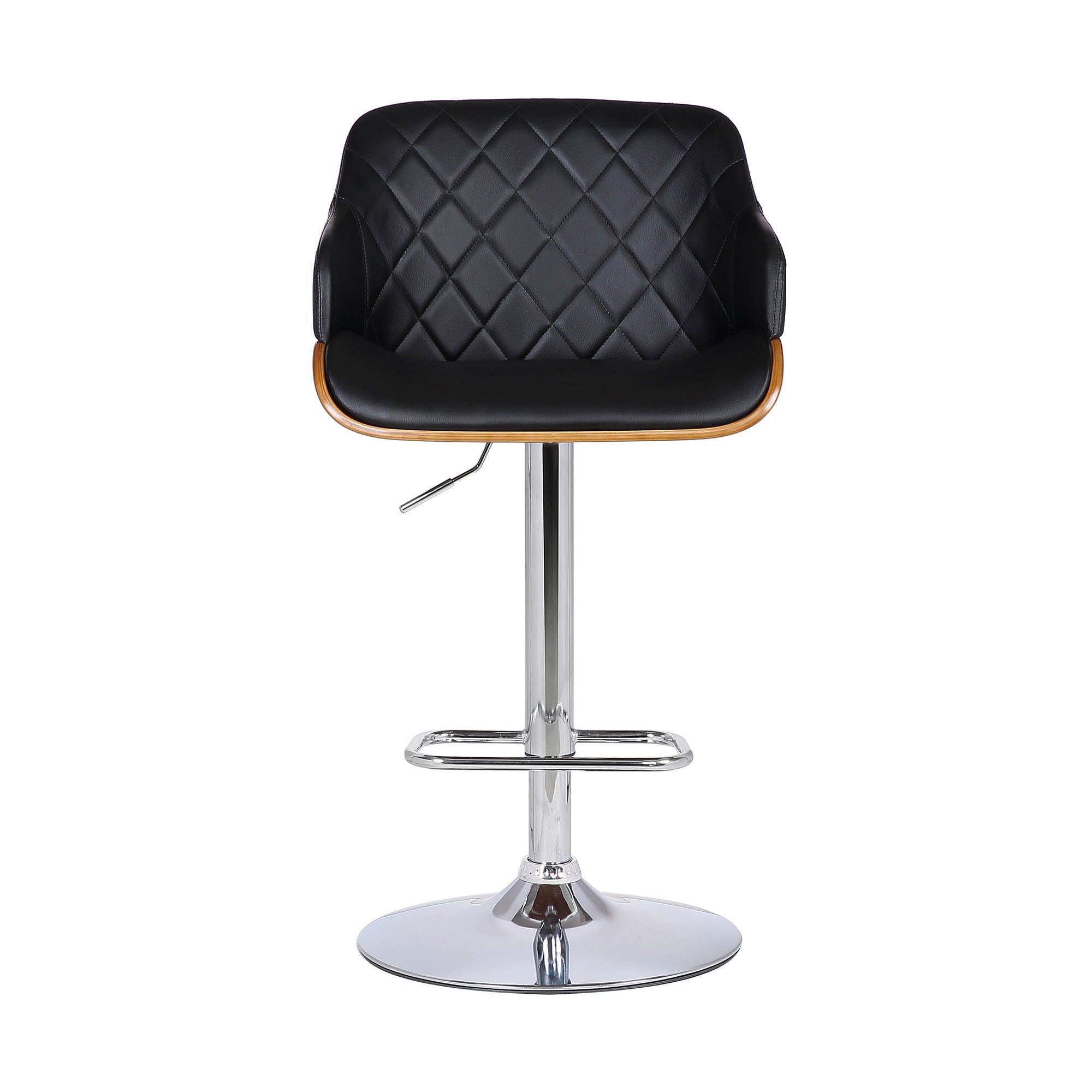 Toby - Adjustable Swivel Bar Stool - Premium Adjustable Height from Armen Living - Just $260! Shop now at brett interiors