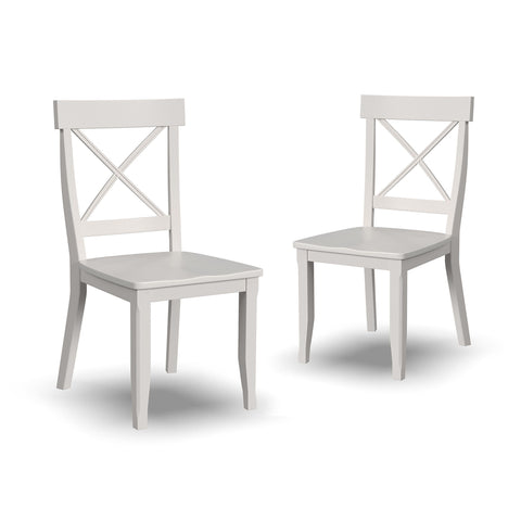 Warwick - Dining Chair (Set of 2) - Wood - White - 38.37" - Premium Chair Sets from Homestyles - Just $649.98! Shop now at brett interiors