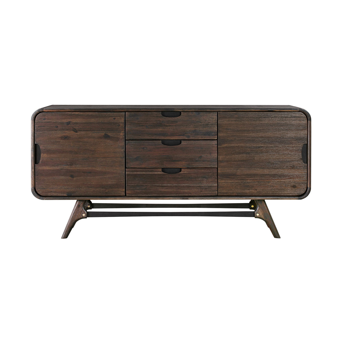 Kendra - 3 Drawer Sideboard Buffet - Premium Buffets from Armen Living - Just $1607.50! Shop now at brett interiors