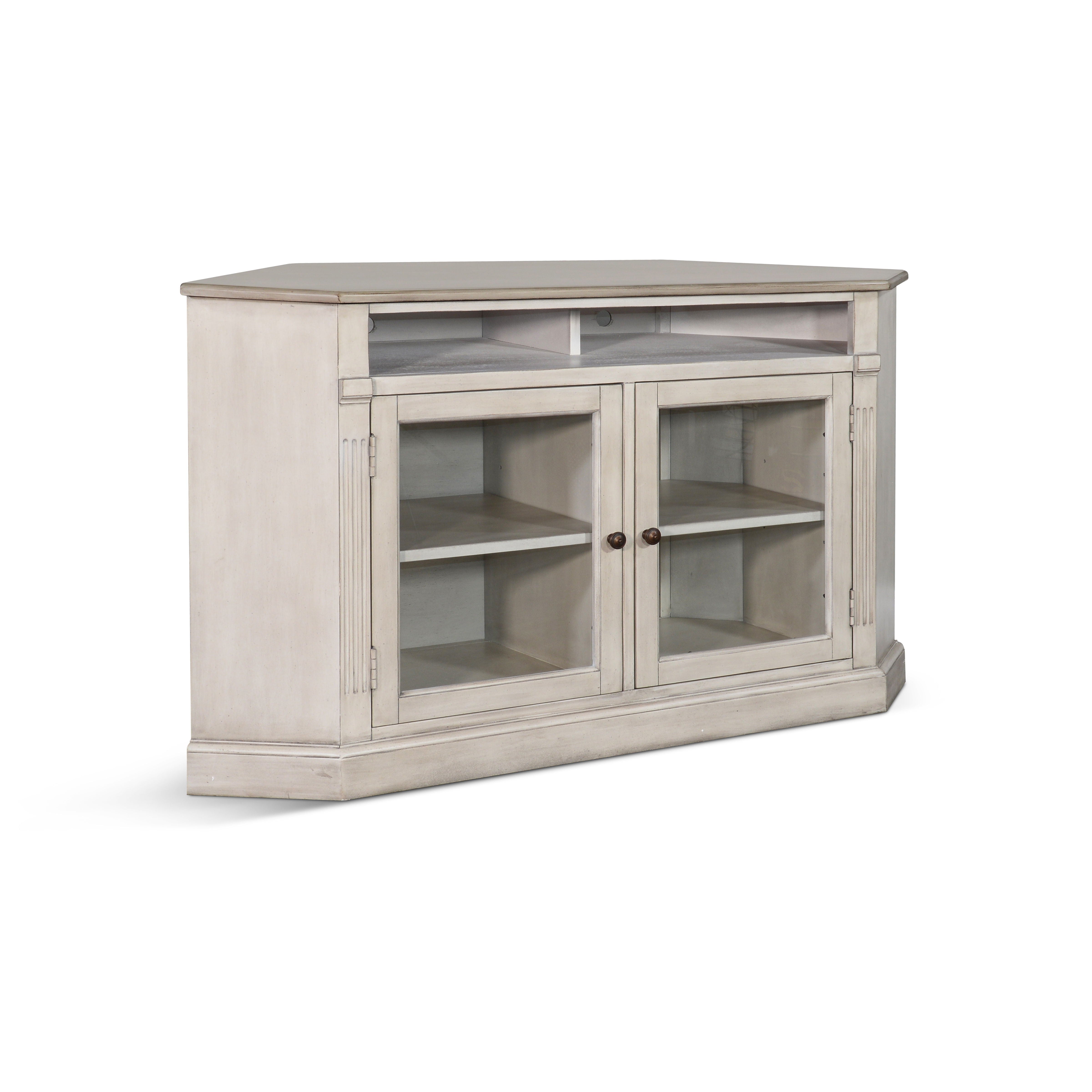 Westwood Village - Corner TV Stand - Beige - Premium TV Stands from Sunny Designs - Just $858! Shop now at brett interiors