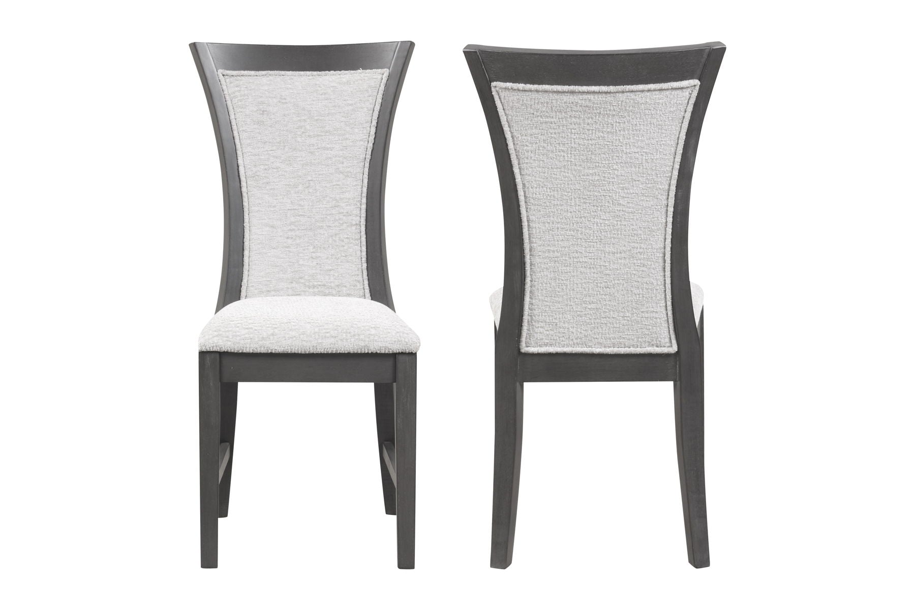 Flair - Dining Chair (Set of 2) - Gray - Premium Chair Sets from New Classic - Just $210! Shop now at brett interiors