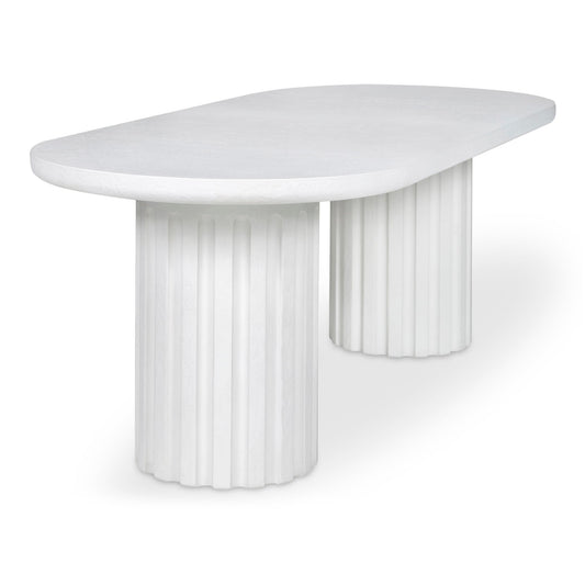 Eris - Outdoor Dining Table - White - Premium Dining Tables from Moe's Home Collection - Just $6497.50! Shop now at brett interiors