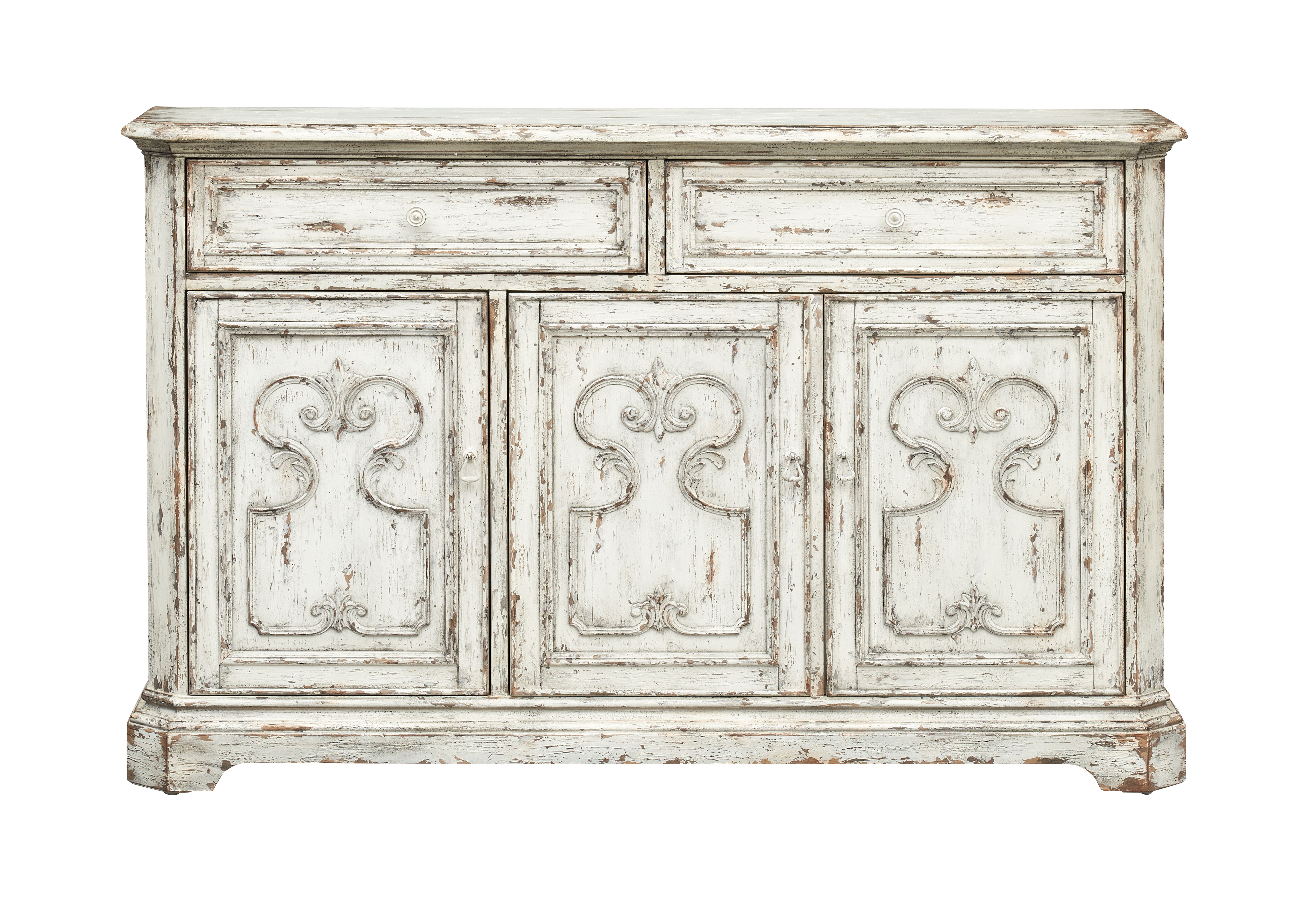 Earl - Three Door Two Drawer Credenza - Outsider Vintage Cream - Premium Credenzas from Coast2Coast Home - Just $4125! Shop now at brett interiors