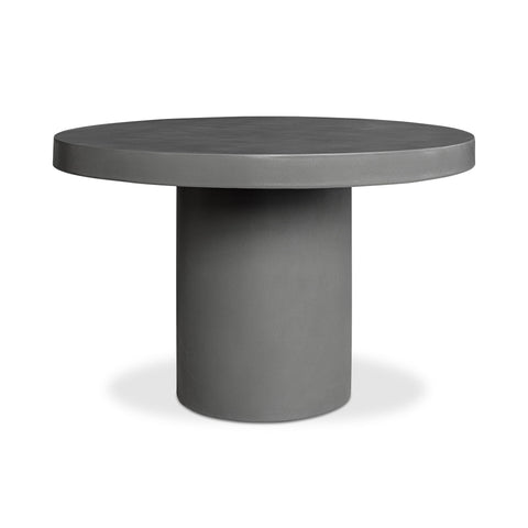 Cassius - Round Outdoor Dining Table - Cement - Premium Dining Tables from Moe's Home Collection - Just $3247.50! Shop now at brett interiors